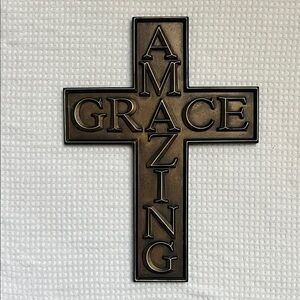 NWT - Amazing Grace Cross Wall hanging